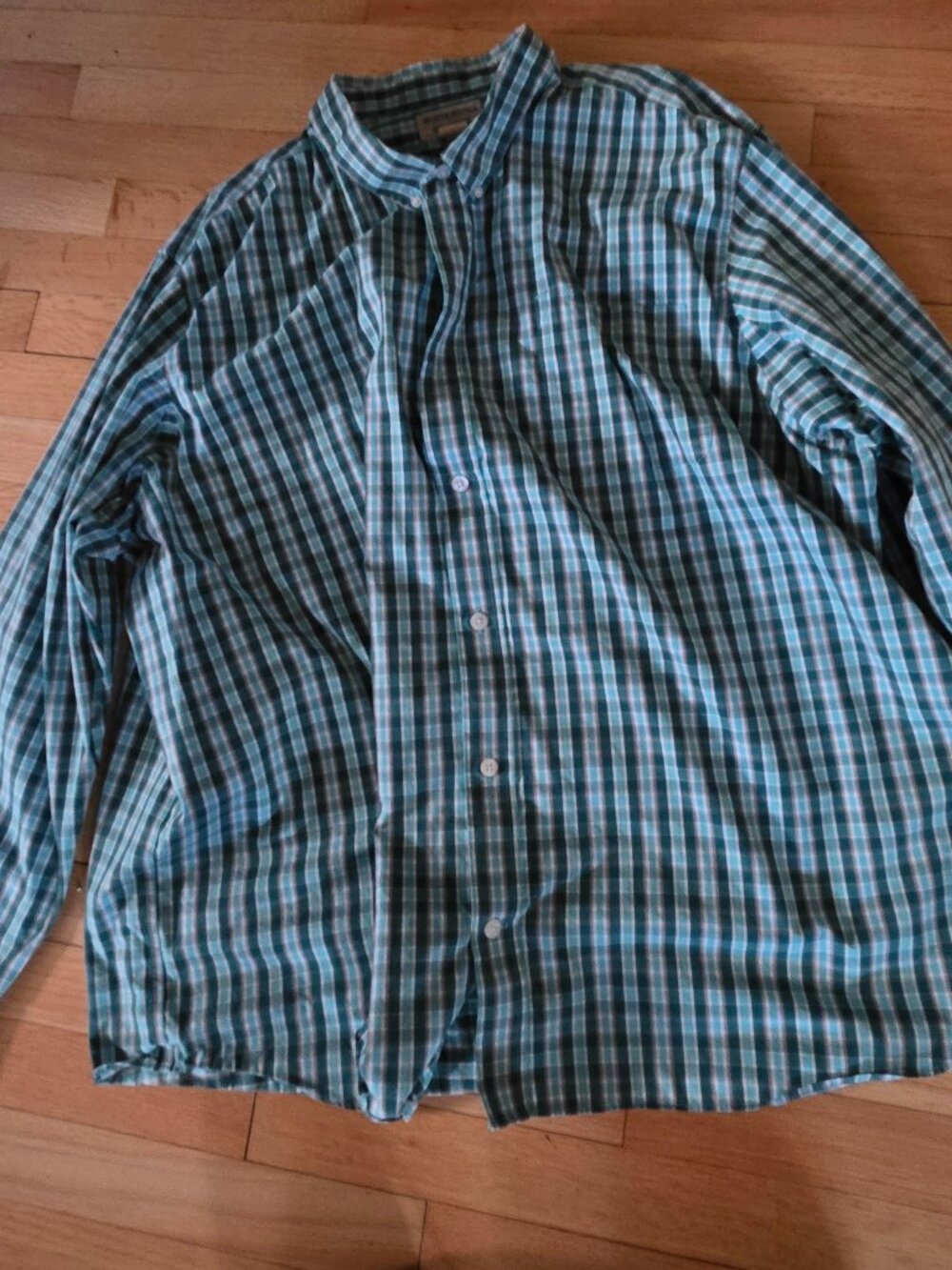 Wrinklefighter DUluth Trading Co 4XL Green shirt